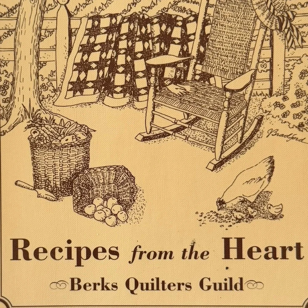 Berks Quilters‎ Guild Cookbook Berks County Reading, PA Recipes Vintage 2002